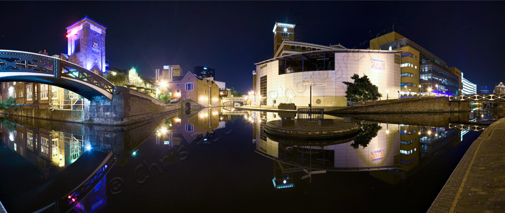 Brindleyplace Birmingham Panoramic