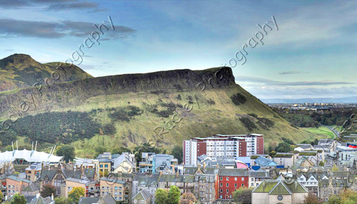 Calton Hill Edinburgh Panoramic