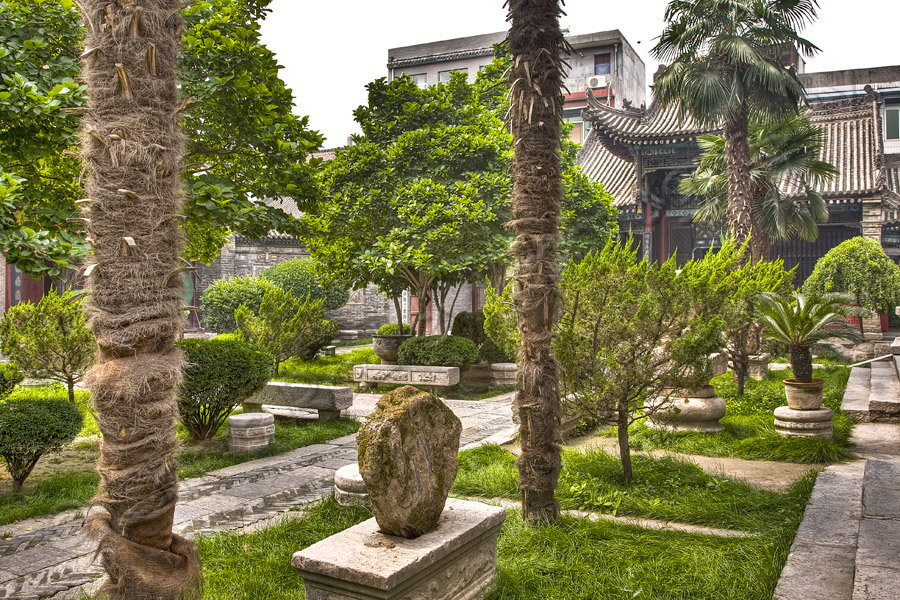 Xian Great Mosque Garden