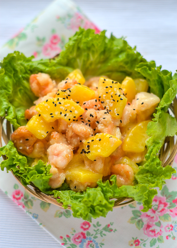 Authentic Prawn with Pineapple Taiwanese Chinese recipe Authentic Prawn with Pineapple Taiwanese Chinese recipe