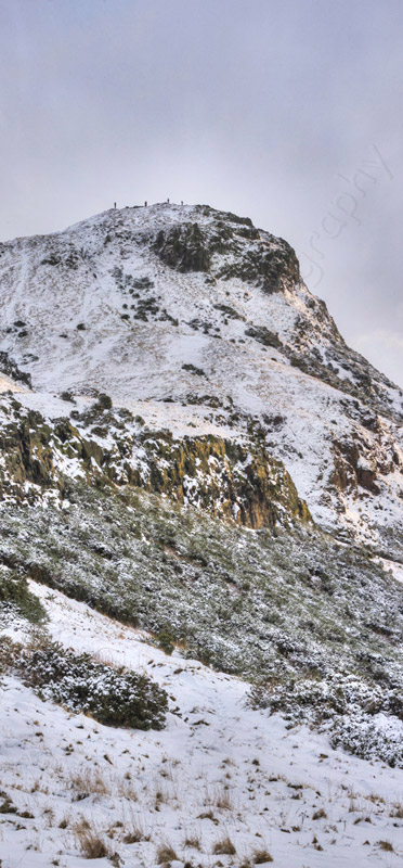Arthurs Seat Edinburgh Vertical Panoramic