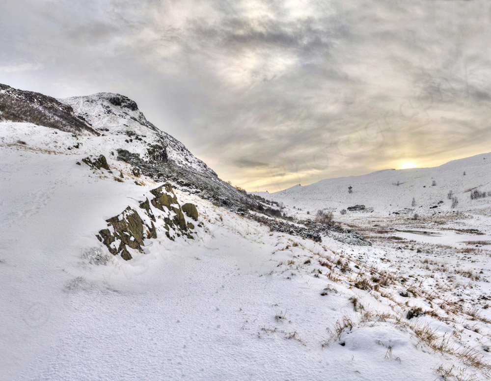 Arthurs Seat Edinburgh Panoramic
