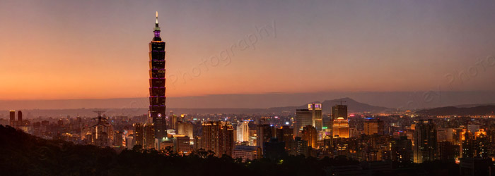 Post image for Taipei 101 panoramic and inside
